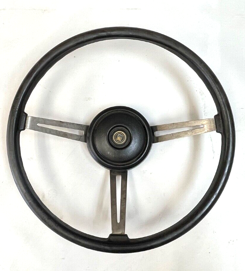 Jeep CJ steering wheel CJ5 CJ7 7686 AMC horn button black J10 Cherokee