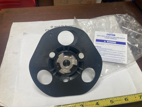 Norton 63642503030, Disc Backing Pad, 5", With Arbor, Speed-Lok, AVOS 7/1620