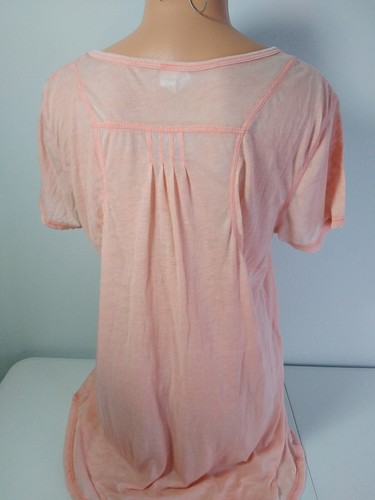 Marika, Womens, Size L, Orange, Top, Lightweight, Semi-sheer - Picture 3 of 5
