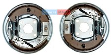 A Pair of Knott Style Trailer Back Plate Brake Assemblies 200x50mm Inc Shoes