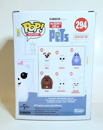 Funko Pop! The Secret Life of Pets: Gidget #294, Duke #296 - Picture 5 of 11