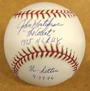 John-Montefusco-Autographed-Rawlings-OMLB-Baseball-ROY-No-Hitter-insc-Giants