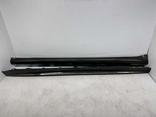 2021-2023 MERCEDES S CLASS W223 AMG LEFT & RIGHT ROCKER SKIRT TRIM GREEN SET OEM