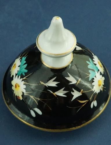 Ginori DOCCIA Tetera de porcelana pesada muy dura 1800 XIX IMPERIO nivel Meissen - Imagen 8 de 18