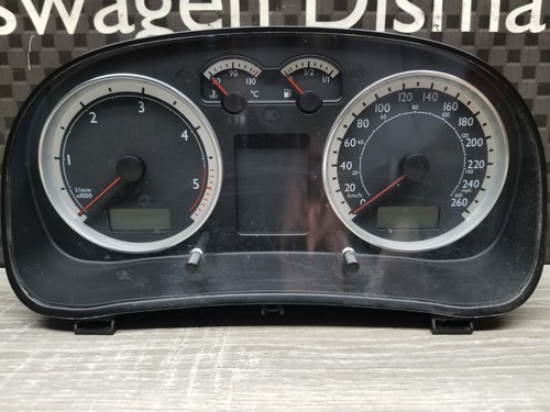 2004 - 2006 Volkswagen Jetta Manual 1.9L TDI Instrument Cluster Speedo Gauge - Picture 7 of 17