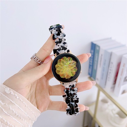 Women Resin Link Strap Band for Samsung Galaxy Watch 6 5 4 3 40/44/42/46/43/47mm - Picture 11 of 20