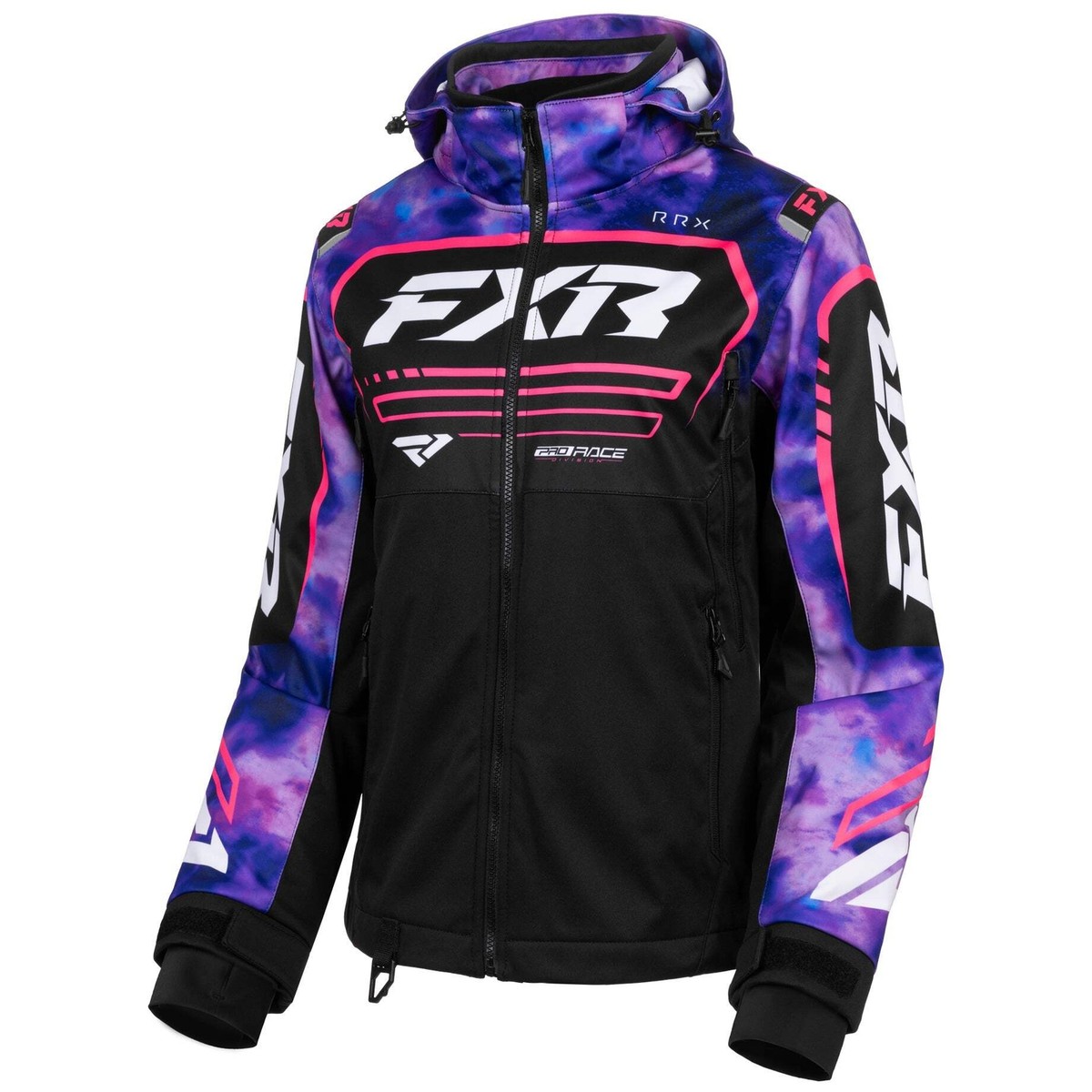 FXR RRX Insulated Women's Snowmobile Jacket - Purple Dye/Black | eBay