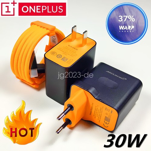 Oneplus 30W Warp Schnellladegerät Netzteil USB-C Ladekabel Oneplus 6T 7 8 Pro 9 - Bild 3 von 15
