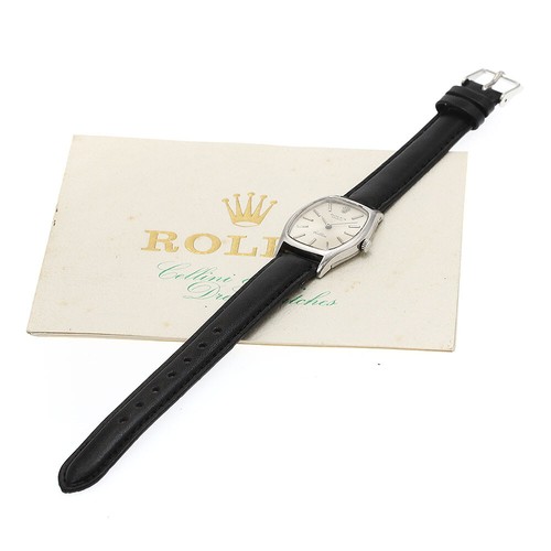 ROLEX Cellini 3803 K18WG cal.1600 Silver Dial Hand Winding Men's Watch_871981 - Picture 2 of 10