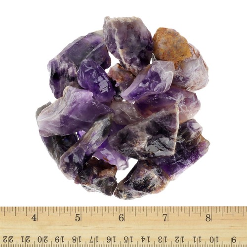 Amatista púrpura profundo - Rocas ásperas para caer - Venta al por mayor piedras cristal (ind) - Imagen 38 de 40