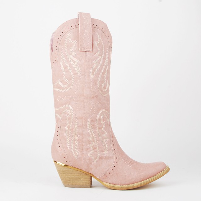 pink cowboy boots uk
