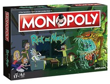 Monopoly Rick and Morty Edition Brettspiel Gesellschaftsspiel Spiel deutsch