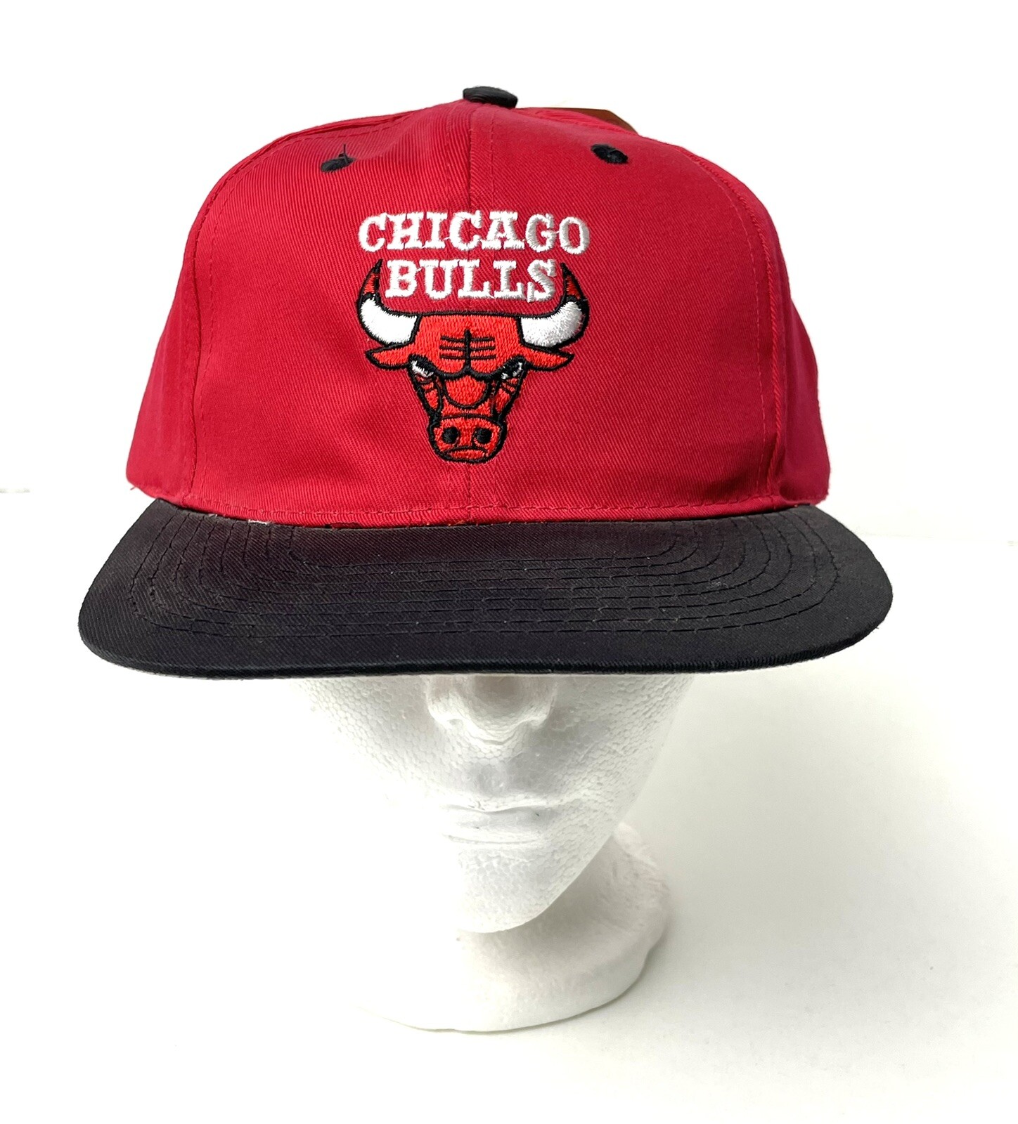 Vintage NWT Chicago Bulls Drew Pearson Companies SnapBack Hat Cap NBA Basketball