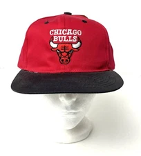 Vintage NWT Chicago Bulls Drew Pearson Companies SnapBack Hat Cap NBA Basketball