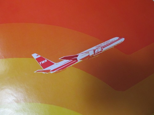 Vintage TWA ARIZONA PHOENIX TUCSON Travel Poster Airlines 25x39.5" - Picture 7 of 15