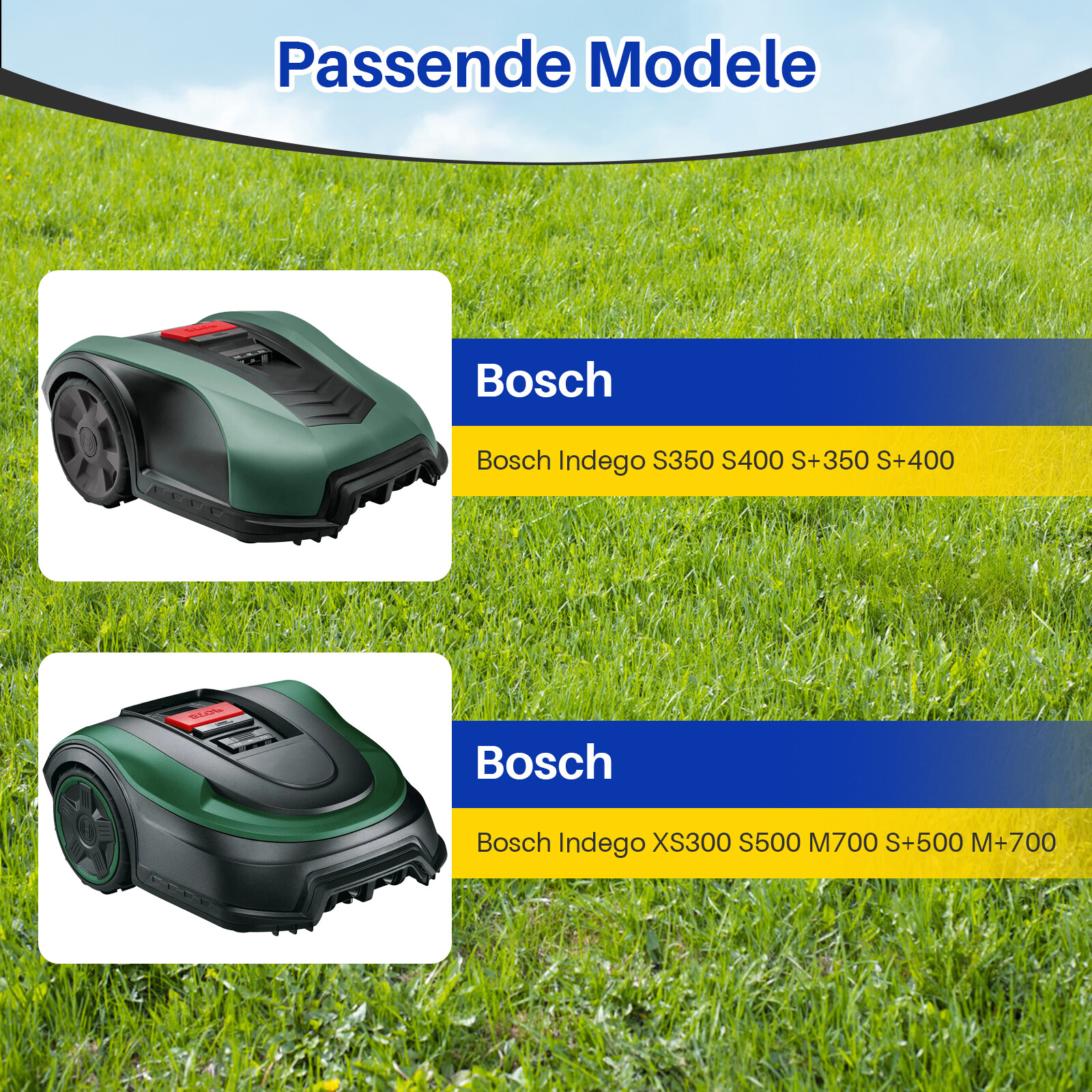Messerscheibe 6 Klingen Messerteller für Bosch Indego XS S M 300 350 400 500 700