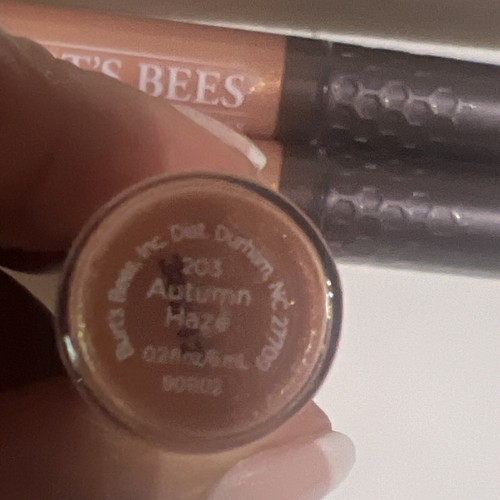 3 PAC Burt's Bees 100% Natural Lip Gloss #203 Autumn Haze 0.2 fl oz NIP Shimmer - Picture 3 of 4