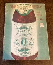 Romberg's Celebrated Songs 10 songs on 32 pages of Sheet Music