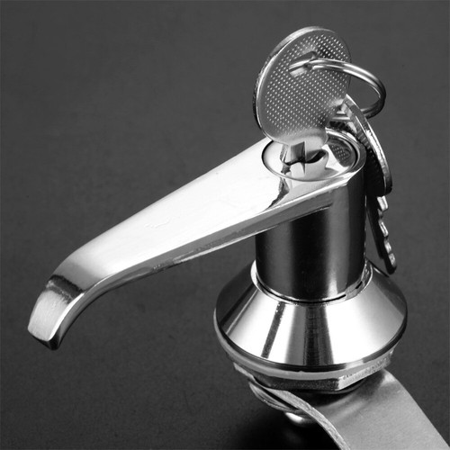 Cabinet Cam Handle Lock Locking Plate Lock For Electric Closet Wardrobe - Picture 6 of 10
