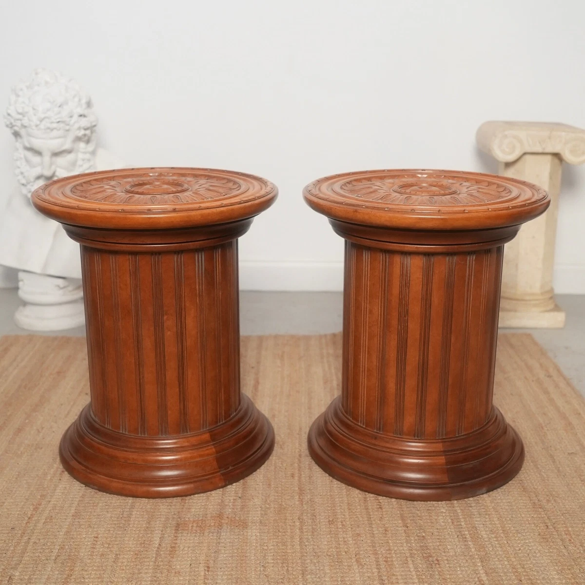 Brown pedestal online
