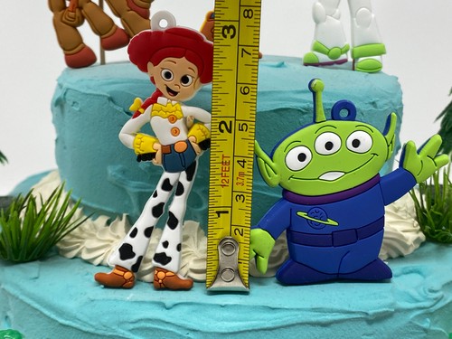 Disney Toy Story Deluxe Birthday Cake Topper Set Featuring Woody - Picture 10 of 20