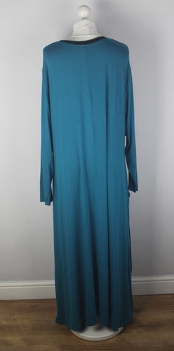 KASBAH Fantastic Long Sleeve Shift Maxi Dress Size 46ins CH - Picture 5 of 7