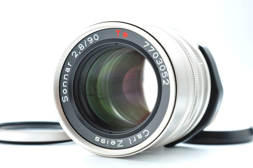 [Near Mint-] Contax Carl Zeiss Sonnar 90mm f/2.8 T* Lens Japan 10697