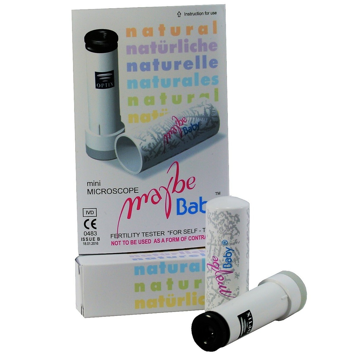 Saliva Ovulation Tester Fertility Mini-Microscope Maybe Baby | eBay Saliva Ovulation Tester Fertility Mini-Microscope Maybe Baby | eBay