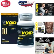 DIM & Adaptogenic Herbs for Men - ESTROVOID 1500mg Capsules for Hormonal Balance