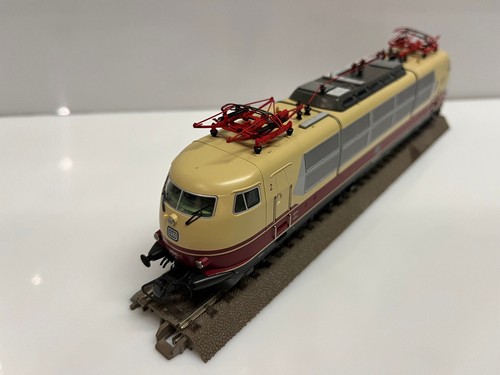 Roco DB BR103 Electric Locomotive, DCC DIGITAL SOUND, TEE Colour, Rare  - Picture 11 of 12