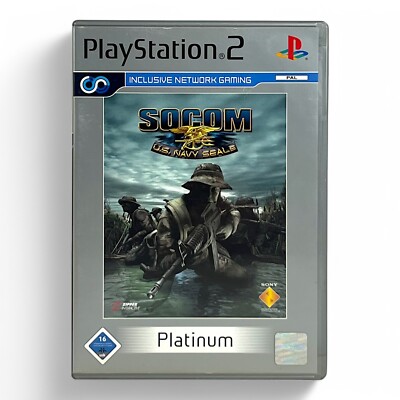 PS2 - Socom - U.S. Navy Seals [Platinum] DE mit OVP sehr guter Zustand