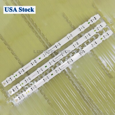 3pcs LED Backlight Strips for LG 50UK6470 50UK6500 50UK6510PSF 50UK6470PLC
