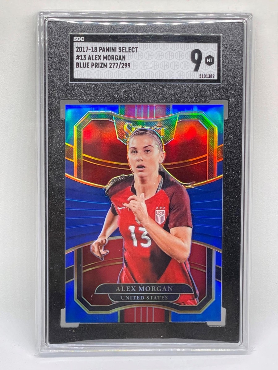 その他 panini select Morgan ALEX MORGAN 2017-18 PANINI SELECT BLUE PRIZM RC #D 277/299