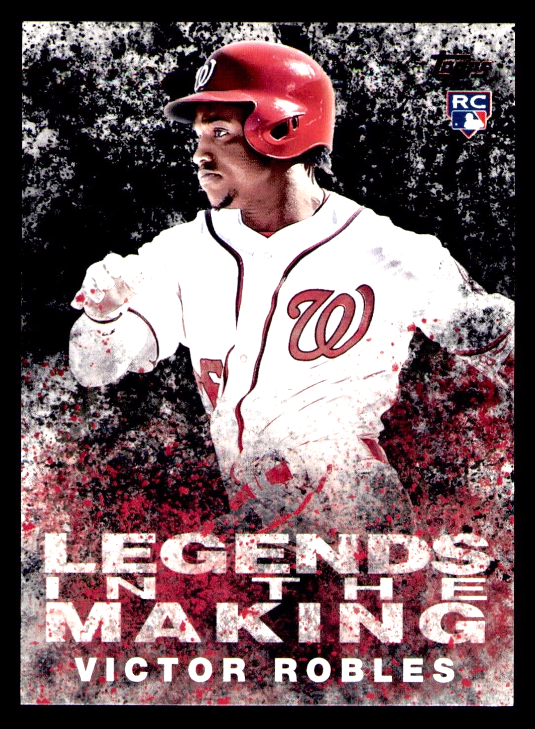2018 Topps Victor Robles Rookie Legends in the Making Black #LITM-22 - Nationals