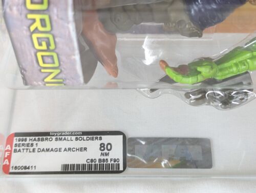 Small Soldiers Battle Damage "Archer" Gorgonites 1998 Graded AFA 80 (80,85,90) - Picture 2 of 15