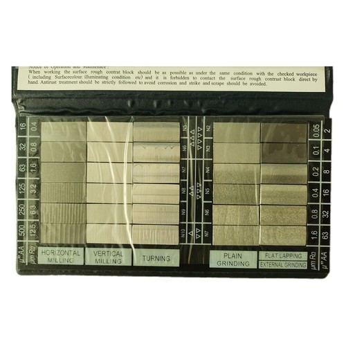 Surface Roughness Comparators Roughness Comparison Specimens with 30PCS - Picture 4 of 6