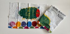 DIE WELT VON ERIC CARLE RAUPE NIMMERSATT KINDER BETTWÄSCHE 95x135 CM 2x56x38 CM