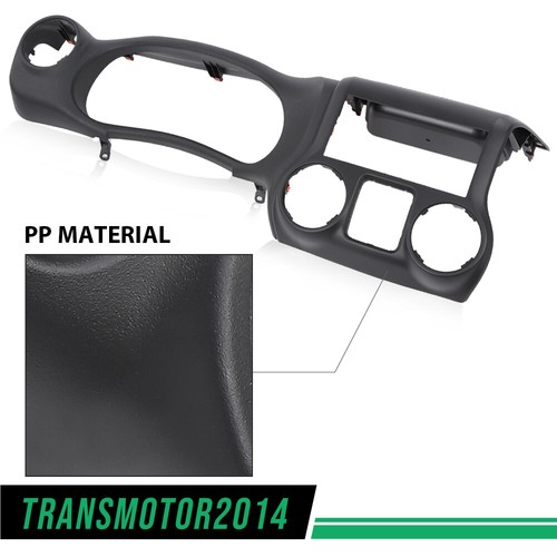 Cuadro de instrumentos de tablero negro para Jeep Wrangler 2011-2014 - Imagen 7 de 9