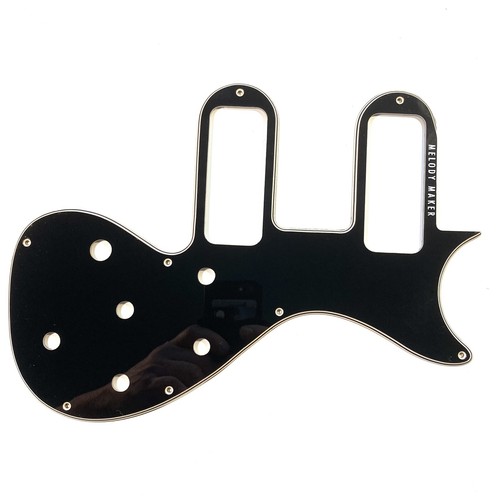 Golpeador de 5 capas negro/crema para 1959-1961 Gibson Melody Maker D doble P90 MOD - Imagen 7 de 12