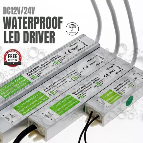 DC12V/24V LED Driver Waterproof IP67 240V Power Supply Transformer for LED Strip - Picture 4 of 29