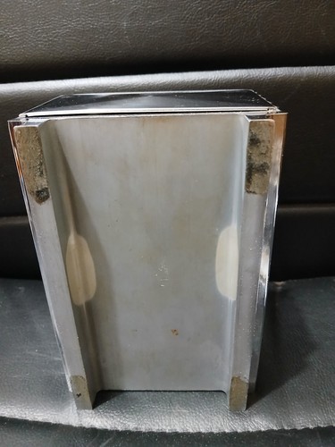 Vintage Zigarren Humidor aus verchromtem Aluminium The Standard Products Co. Cleveland - Bild 10 von 10