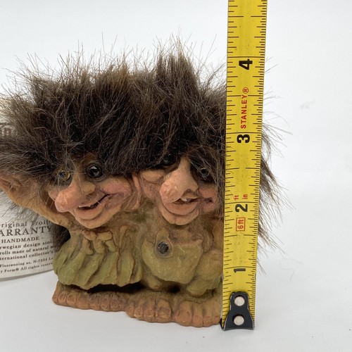 Nyform Troll Couple 3" Troll Dolls #020 EPCOT Norway With Tags Vtg Collectible - Picture 11 of 12