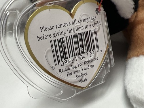 Ty Beanie Baby Chip the Cat #4121 Tag Errors - Picture 12 of 13