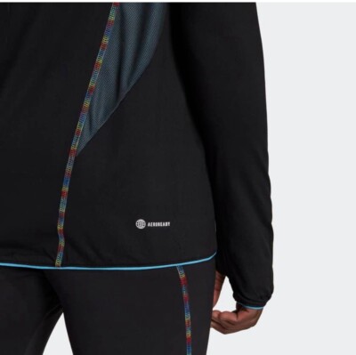 Adidas Tiro 23 Pro Top WC Black Quarter Zip IB5834 Men's S Warm