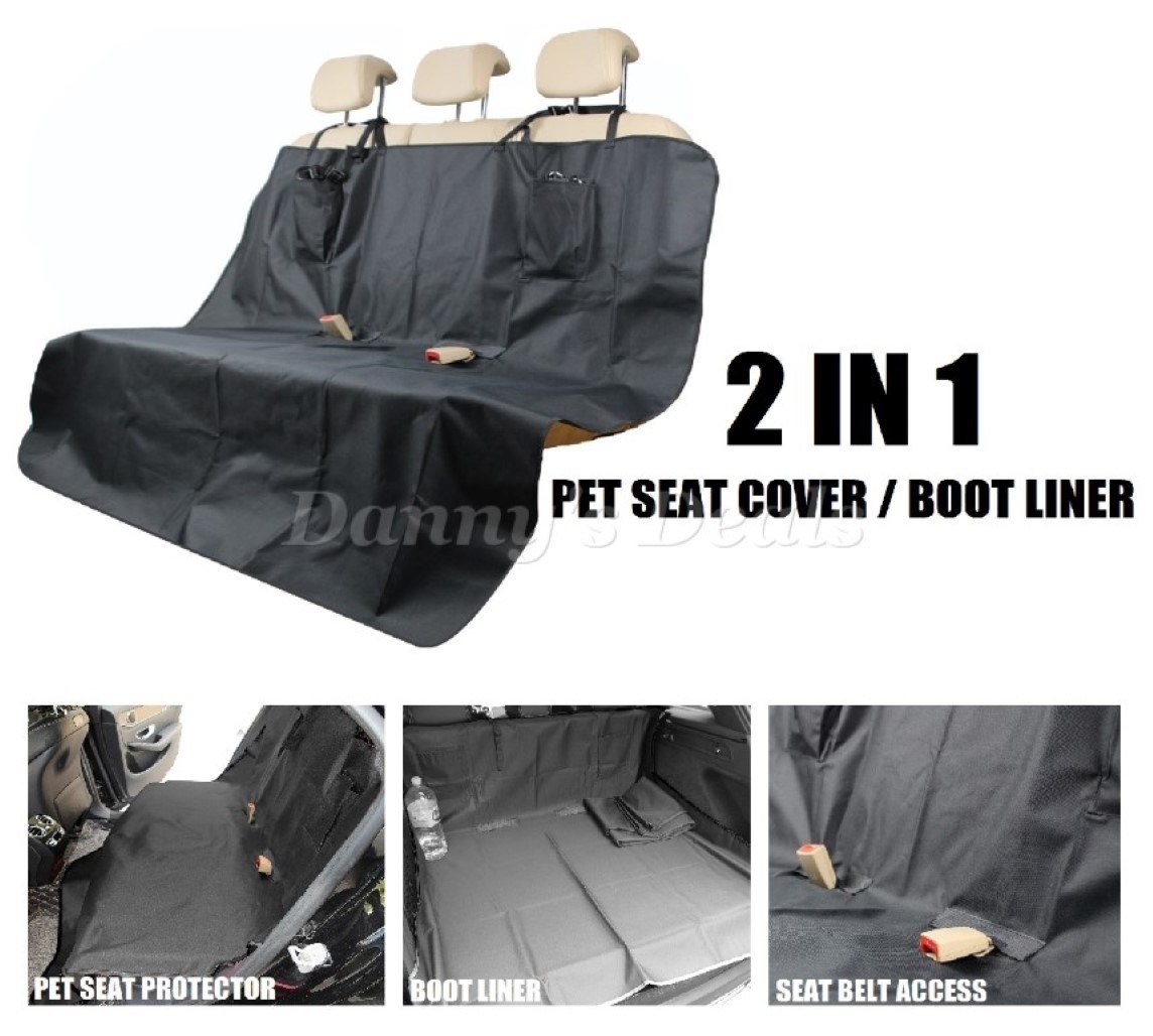 Nero per Cane Car Seat Cover avvio Liner Mat per MITSUBISHI COLT CZT 2005 - 2008 Nero per Cane Car Seat Cover avvio Liner Mat per MITSUBISHI COLT CZT 2005 - 2008