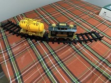 Vintage Toy Train Parts Only Two Cars Plus Track Great For Beginners