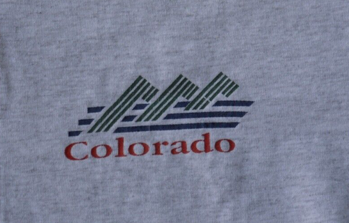 Vtg Colorado Button UP Baseball Style Shirt. Made in USA. Signal Sports Large. - Picture 2 of 7