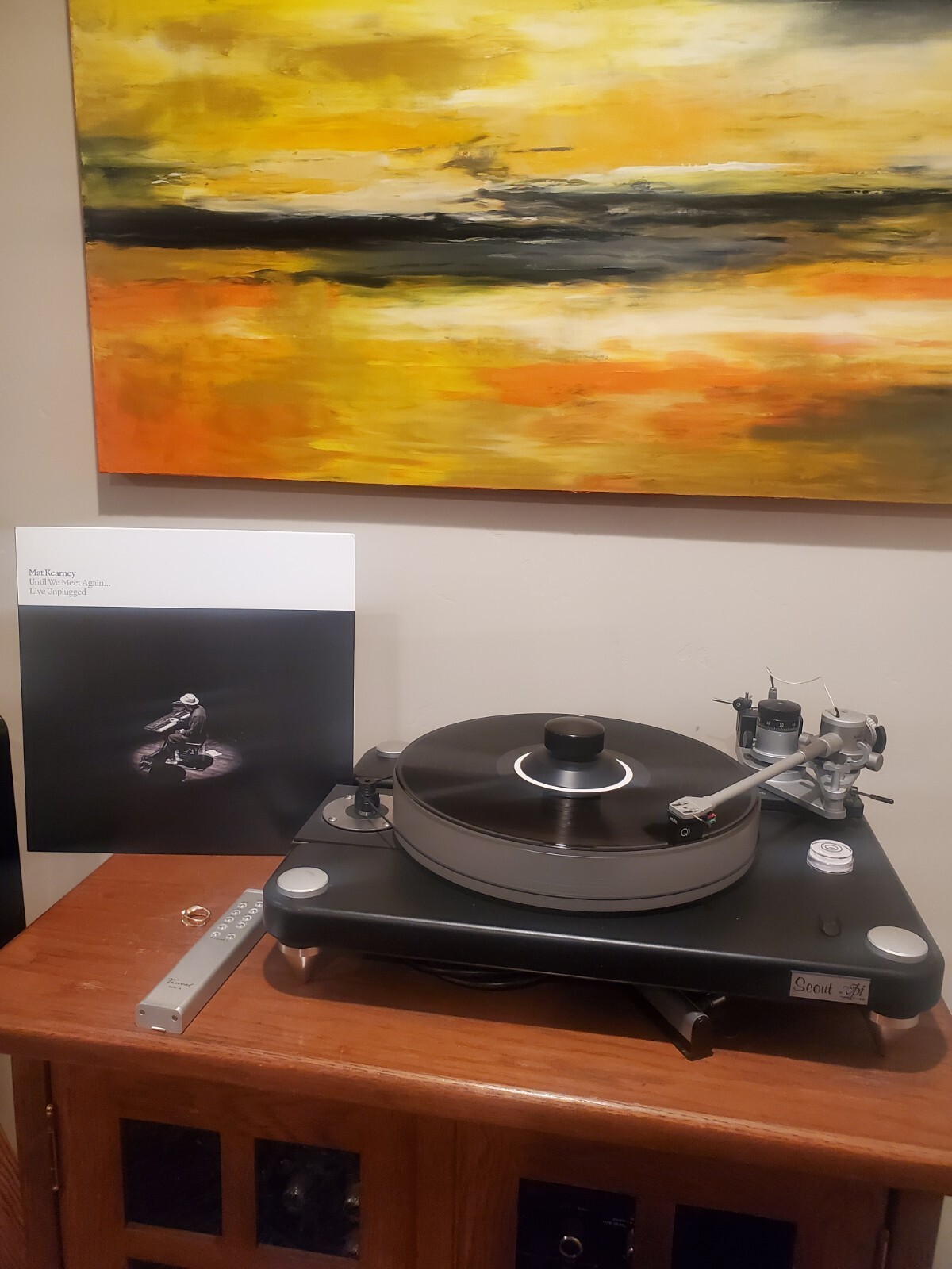 VPI Industries Scout turntable w/ JMW 10.5i, HRX Plater and Inverted