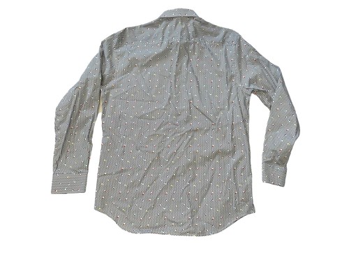 Bugatchi Shaped Fit Shirt Mens XL Floral Long Sleeve Button Front - Picture 4 of 11