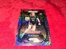 2024 WNBA MONOPOLY PRIZM #34 JULIE VANLOO RC  PURPLE MILLIONAIRE SHIMMER 34/50